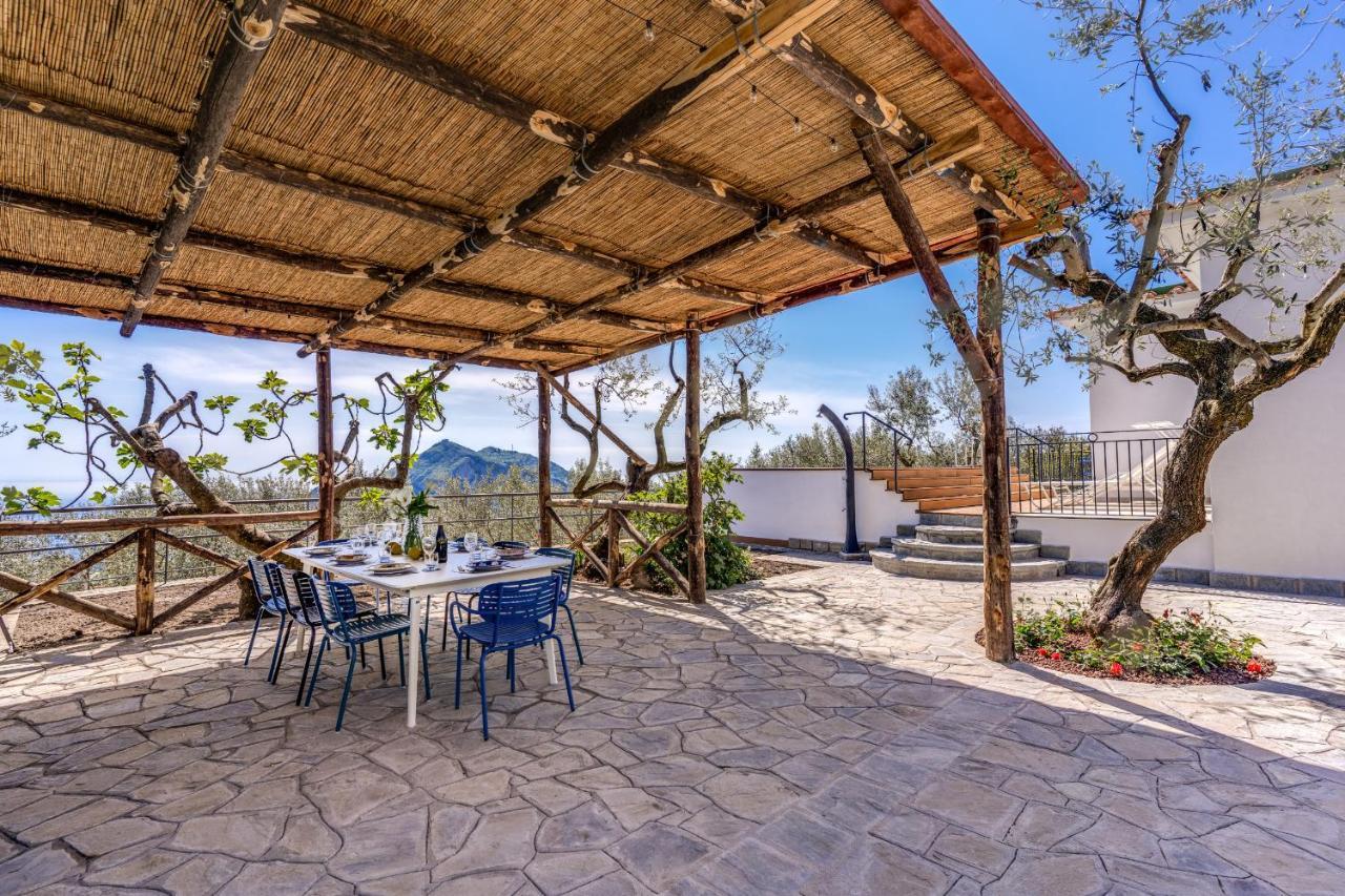 Villa Rusinella Minimalist Retreat With Sea Views Massa Lubrense Dış mekan fotoğraf
