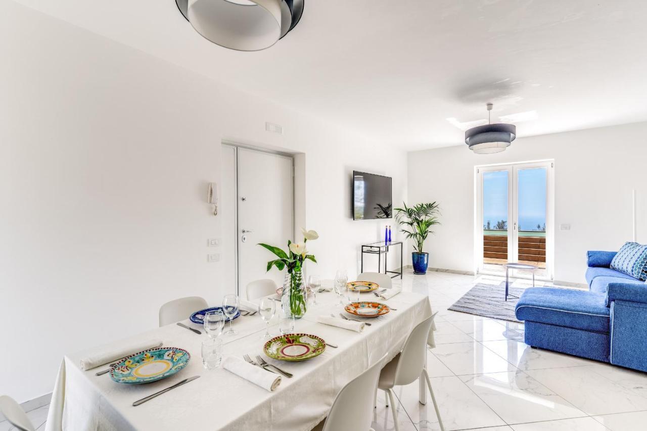 Villa Rusinella Minimalist Retreat With Sea Views Massa Lubrense Dış mekan fotoğraf