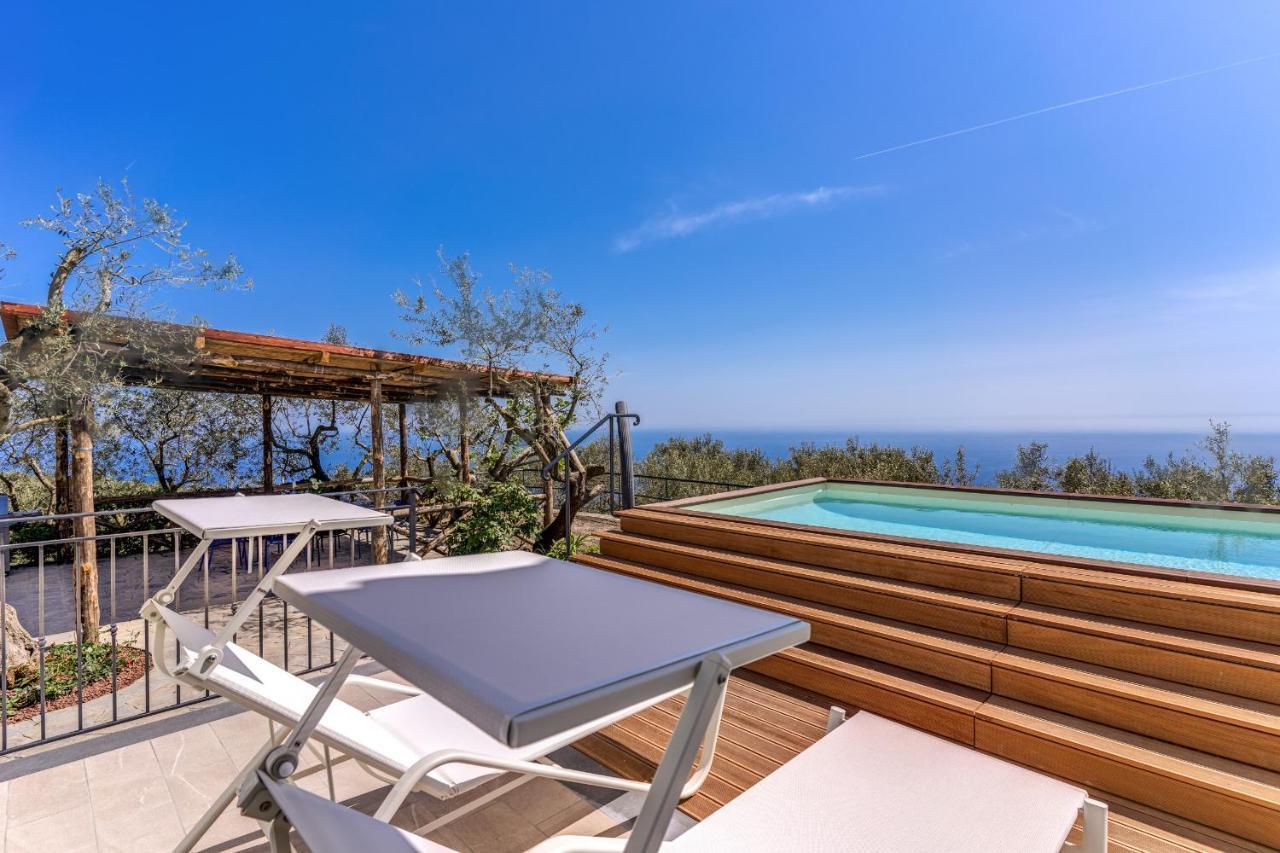 Villa Rusinella Minimalist Retreat With Sea Views Massa Lubrense Dış mekan fotoğraf