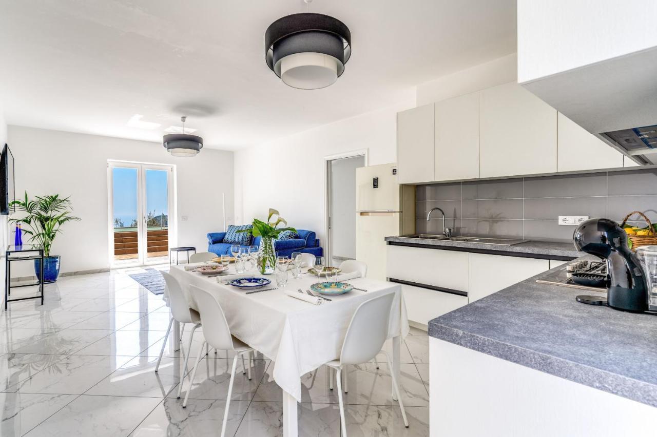 Villa Rusinella Minimalist Retreat With Sea Views Massa Lubrense Dış mekan fotoğraf