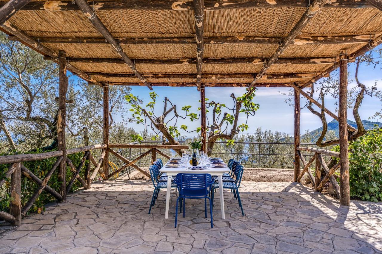 Villa Rusinella Minimalist Retreat With Sea Views Massa Lubrense Dış mekan fotoğraf
