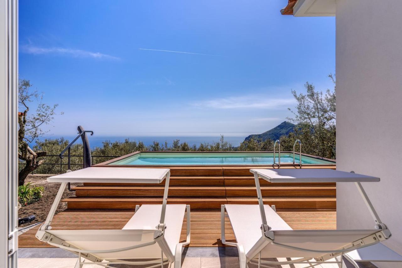 Villa Rusinella Minimalist Retreat With Sea Views Massa Lubrense Dış mekan fotoğraf